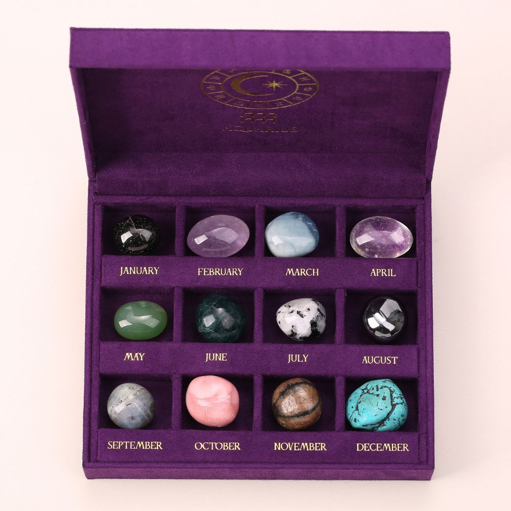 Zodiac Crystal Set Aquarius