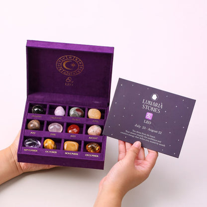 Zodiac Crystal Set Leo