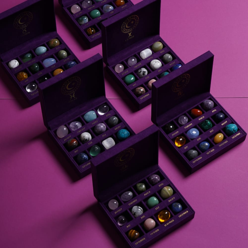 Lunarià Zodiac Crystal Set