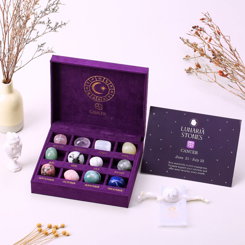 Zodiac Crystal Set Cancer