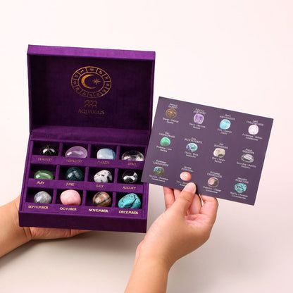 Zodiac Crystal Set Aquarius